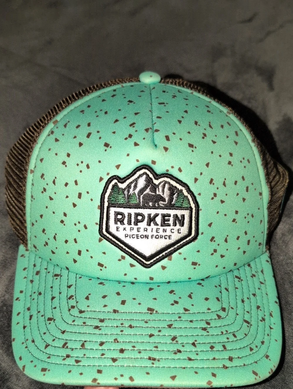 Pigeon Forge Teal & Brown Ice Cream Hat